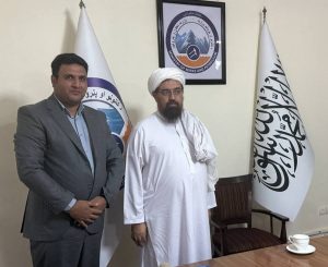 دیدار و گفتگو مجید حبیبی معاون توسعه مدیریت و منابع منطقه آزاد دوغارون با وزیر صنعت، معدن و تجارت افغانستان