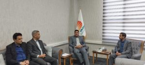 دیدار سرپرست انبارهای عمومی دوغارون با معاون توسعه مدیریت و منابع سازمان