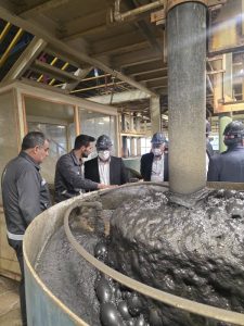 بازدید مدیرعامل سازمان منطقه آزاد دوغارون از صنایع سرب و روی زنجان